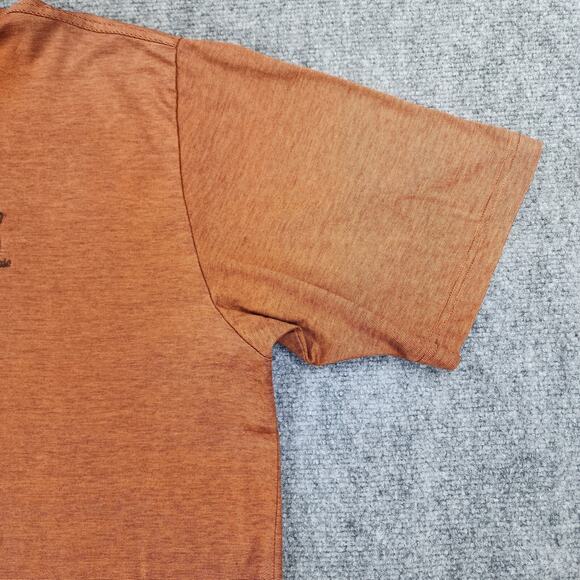 Bugatchi Uomo Shirt Mens XL Orange Polo TPC Scottsdale Golf Egyptian Cotton - Picture 13 of 16